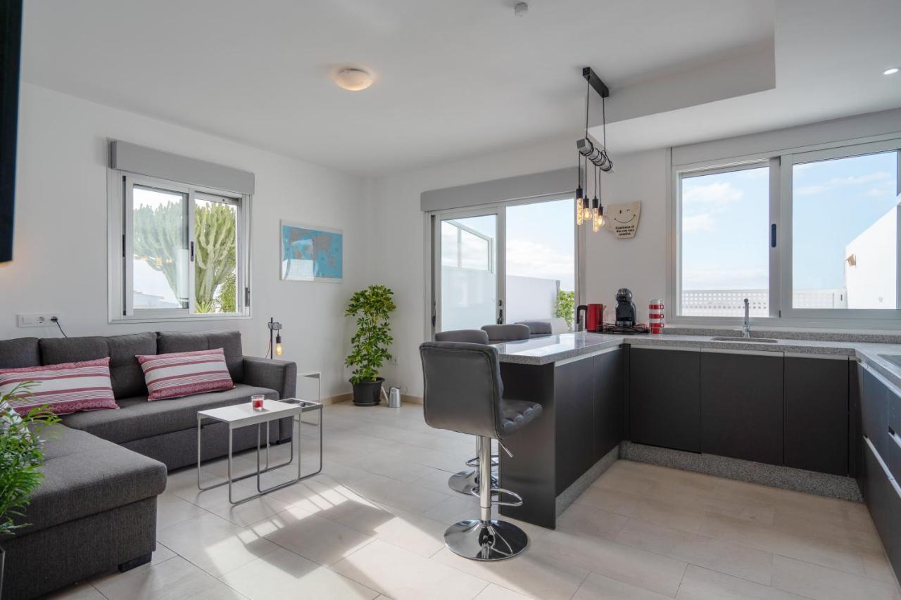 Luxurious Apartment With Large Terrace And Sea Views Tabaiba Exteriér fotografie